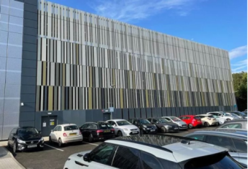 Photograph of the Kirby Corner Road Lynchgate Multi storey car park building