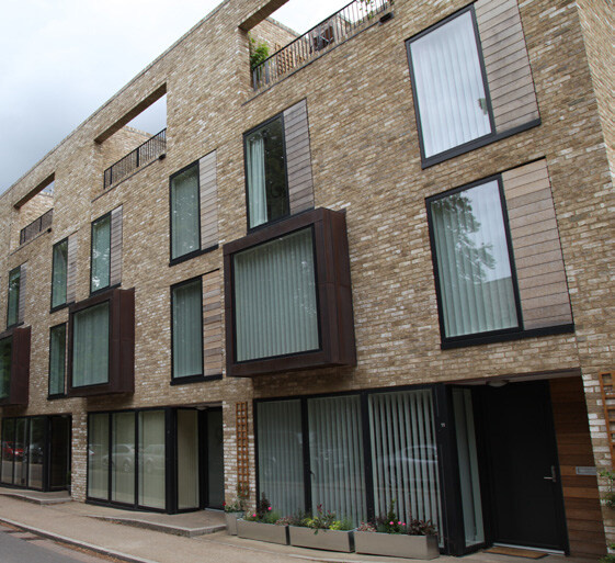 Example of amenity space on the roof of a residential building in Cambridge