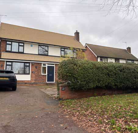 A photo of 1960s and 1970s houses on Green Lane