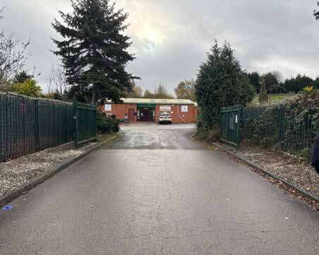 A photo of the entrance to Kings Hill Nurseries