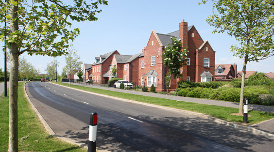 A precedent image of a secondary 2 street layout for the proposed Park Loop
