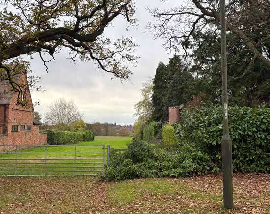 A photo of views into Kenilworth