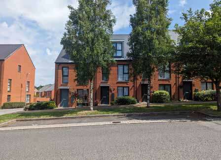 Precedent image of suitable on-street unallocated parking bays