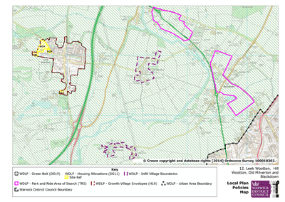 Leek Wootton, Hill Wotton, Old Milverton and Blackdown