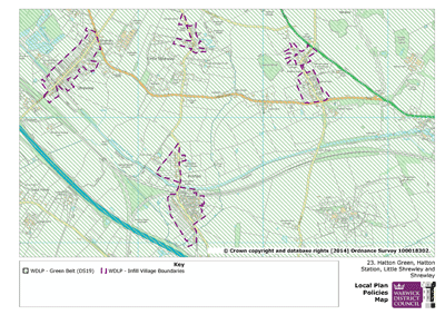 Hatton Green, Hatton Station, Little Shrewley and Shrewley