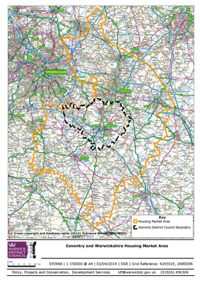 Coventry and Warwickshire Housing Market Area